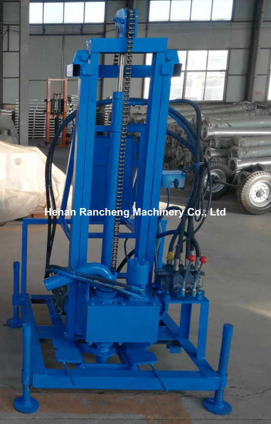 60V Portable Water Well Drilling Machine 100m Bore Depth 42mm Dia Drilling Rod