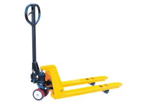 Quality Portable Mini Hand Pallet Truck Light Service Weight 35kg Yellow Color wholesale