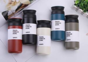 Quality Portable Sports Outdoor Ceramic Mug Stainless Steel Thermos Cups Double-Walled Thermal Cup wholesale
