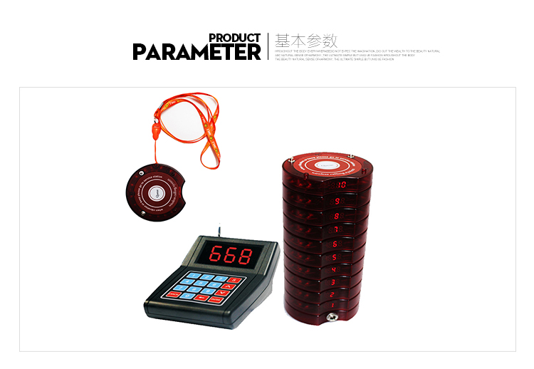2018 good selling good price wireless pager system