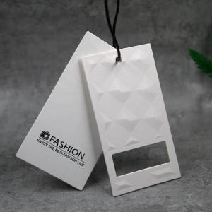 Quality Custom Garment Clothing Hang Tag Paper Card Printing Recycled Materials wholesale