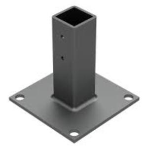 Quality Custom Made Stainless Steel Fabrication Floor Mount Base Plate with Reasonable Prices wholesale