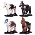 Children gifts medieval knight mount the three kingdoms war horse animal