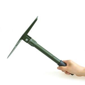 Quality Powder Coated Camping Shovel Multi Function Small Size Foldable Emergency Shovel CS100 wholesale