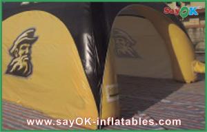 Quality Outdoor Lighting Inflatable Giant Dome Tent Damp Proof For Camping wholesale