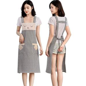 Quality Attractive Womens Kitchen Aprons With Pockets , House Cleaning Aprons 37 Inches Long wholesale