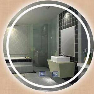 Quality Laser Mirror Marking Machine for Hotel Bathroom Makeup Mirrors Decoration Air Cooling wholesale