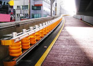 Quality EVA Highway Roads Foam Curve Safety Roller Barrier wholesale