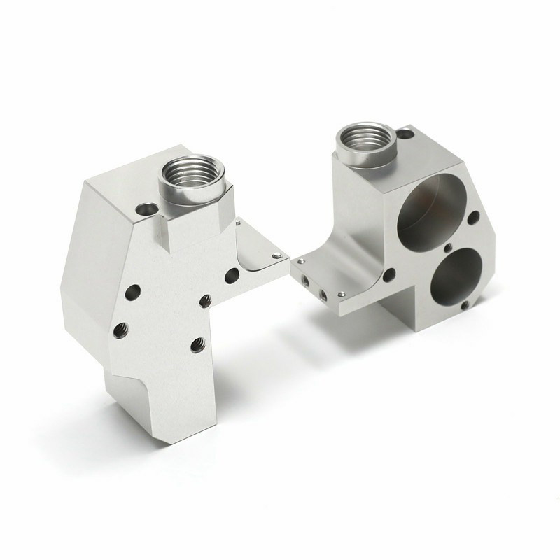 CNC Machined Aluminum Machinery Parts Threaded Inserts CNC Customized Service