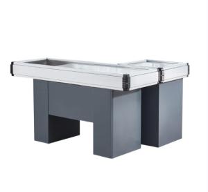 Quality Heavy Duty Grocery Checkout Counter Single Sided Eco Friendly Cashier Counter wholesale