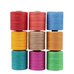 400g Polyester Wax Bonded Braided Thread for Leather Sewing Thread 250D/16 OEM
