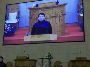 Quality 1920-3840Hz P2 Led Video Wall High Resolution Led Display For Conference wholesale