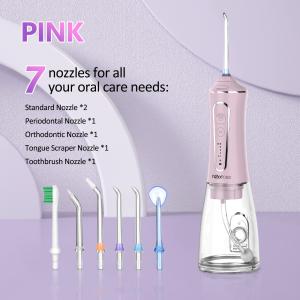 Quality Customized Logo Water Dental Flossers Cordless Teeth Cleaning Electric Water Pick Jet Oral Irrigator wholesale