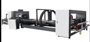 China Computerized Corrugated Box Folder Gluer Machine Stitching Carton on sale