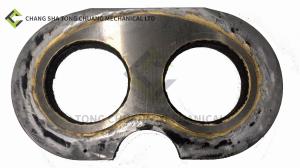 Quality Zoomlion High pressure Concrete Trailer Pump Spare Parts Double Alloy Wear Plate 000190204A0000015 wholesale