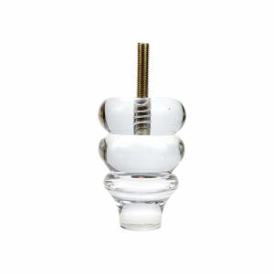 Quality 4 Set lucite Acrylic Furniture Legs Rourd Shape For Diy Replacement Sofa Acrylic Legs wholesale