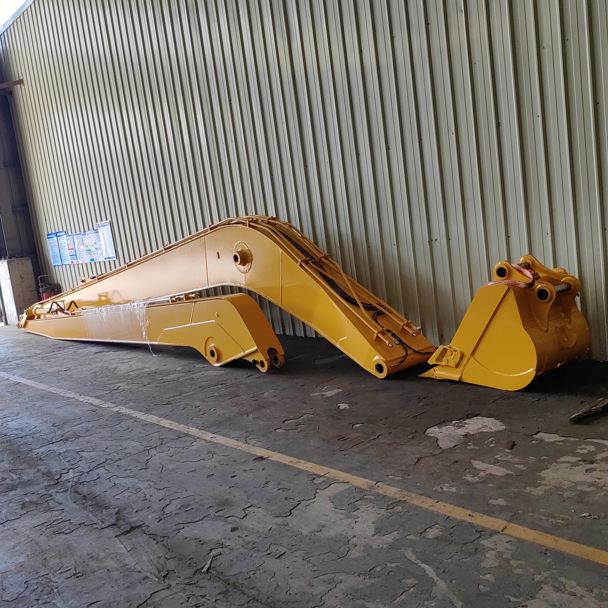 Q355B Steel Plate Excavator Long Arm Kit For JCB205