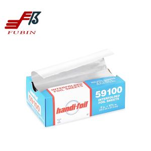 Quality 8011 Aluminum Foil Pop Up Sheets Restaurant Foil Paper For Food wholesale