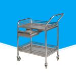 Medical Tool Clinic / Hospital Trolley Diameter 50mm 10 Years Warranty
