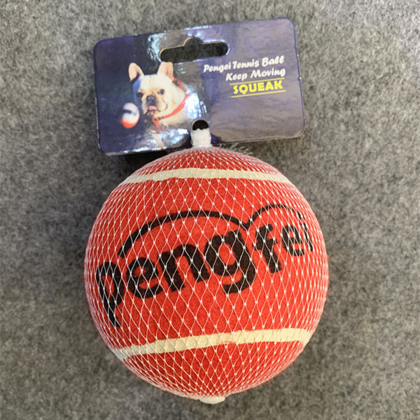 Wholesale Durable Rope Pet Chew Toys Ball Interactive Tennis Double Knot pet dog toys ball