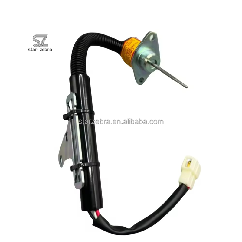 Retail Excavator Kubota U15 Xugong 15U 17 Lingong 16 Flameout Solenoid Valve Engine Flameout Switch