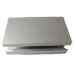 Silver Sandblasting Anodized Aluminum Profiles 6063 T5 Alloy