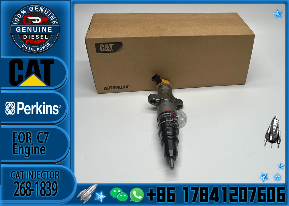 Diesel Engine Parts Common Rail Fuel Injector 268-1839 for CAT C7 Diesel Engine CNDIP Factory price
