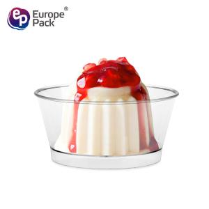 Quality 150ml clear plastic yogurt cups ice cream smoothie sundae cups wholesale