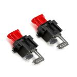 Motorcycle ATM Blade Fuse Holders PA66 30A Panel Mount Fuse Block