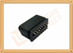 Quality 24V Universal Obd2 Connector / Car Diagnostic Connector Nickel Or Golden Plated Pins wholesale