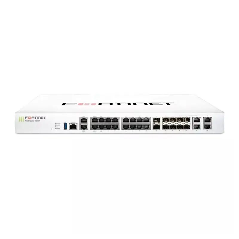 FG-100F 22 x GE RJ45 ports 4 SFP ports 2x 10G SFP FortiLinks Firewall for Security Device