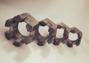 Quality M20 X 1.5 Hexagon Slotted Nut Surface Untreated Ro Automotive Industry wholesale