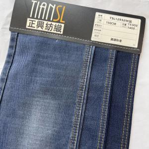 Quality 13.5oz Fake Knitted Denim Fabric Anti Static Tear Resistant wholesale