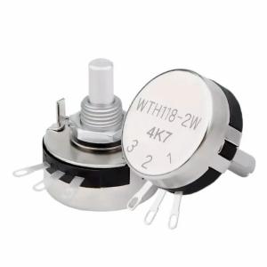 Quality WTH118 2W100K ohm Single Turn Carbon Film Welding Machine Regulating Potentiometer wholesale