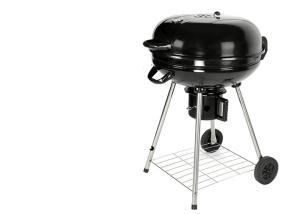 Quality Factory Price Outdoor Apple round Charcoal Enamel Stew outdoor Bbq Cooking Grill wholesale