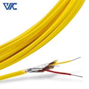 Quality Bright Thermocouple Extension Wire Fiberglass Insulation Compensation Cable wholesale