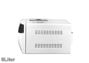 Quality Benchtop 8 Liter Laboratory Autoclave Sterilizer Class B White Color wholesale