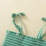 Summer Wholesale Custom Design Spandex Cotton Baby Toddler Slip Dress Baby Girls