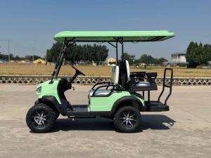 Quality Bx 2 2 Seat Sightseeing Bus Club Cart Custom Electric Golf Buggy Hunting Cart wholesale