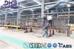 Hot Water Economiser Coil Bottom Horizontal Inlet Pipe With Outlet Valve