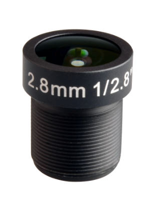 1/2.7" 1/2.8" 2.1mm/2.8mm F1.8 3MP M12x0.5 mount IR Board Lens