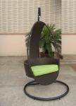 White Rattan Swing Chair
