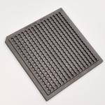 Special Tunneling Shape Waffle Pack Trays 4 Inch ESD Material
