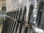 Customized Black Zinc Steel Metal Garrison Fence Panels Maintenance Free
