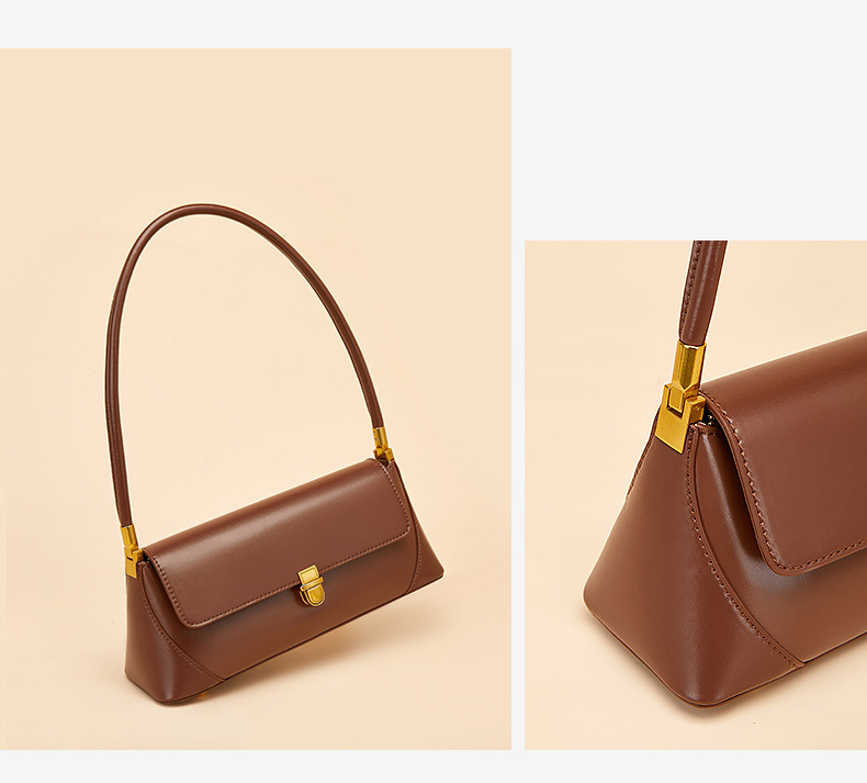 Single Shoulder Cross-body Bag Fashion Leather Handbag Design Luxury Clutch for Women