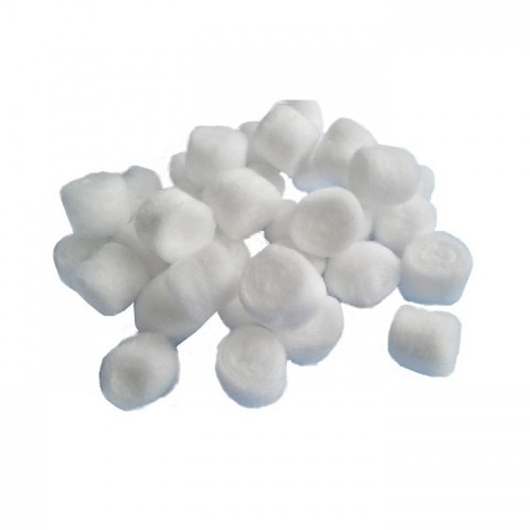 Pure ISO13485 15mm 20mm Medical Cotton Balls