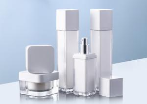 Quality 30ml 50ml Acrylic Cosmetic Bottle And Jar wholesale