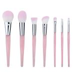 Luxury Cosmetic Makeup Brush Set resin or rose quartz handle copper ferrule