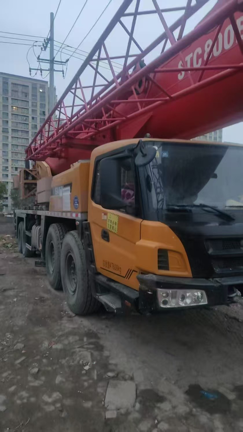Mobile Truck Crane For Sale 80 Tons Direct Source Max Working Height 50 Meters