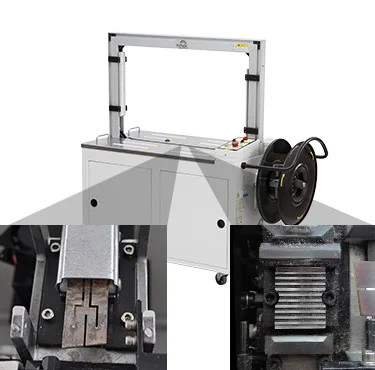 YH-101A Import Automatic Carton / Case Strapping Machine For PP Straps Pouch Packing Machine